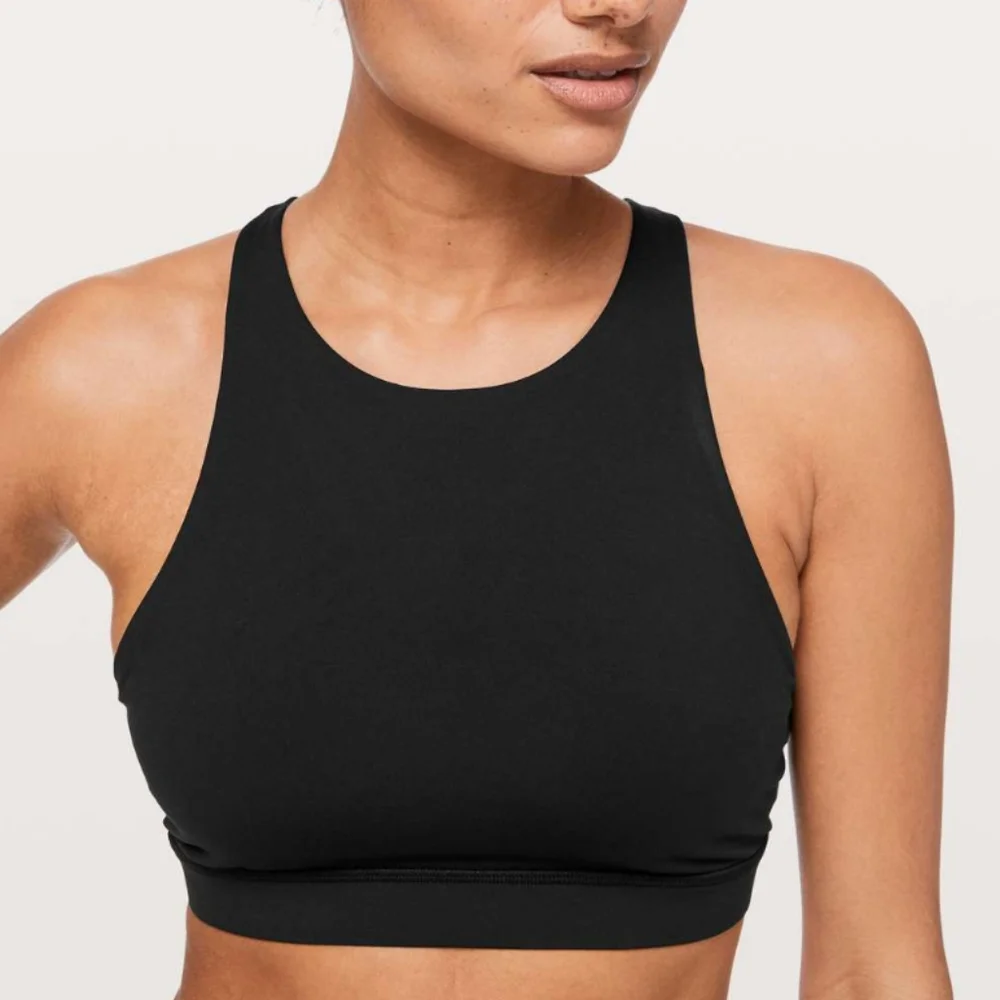Lululemon Energy Bra *High Neck Black - Size 8 - Picture 6 of 11